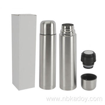 1000ML BULLET DOUBLE LAYER DOUBLE COVER THERMOS CUP
